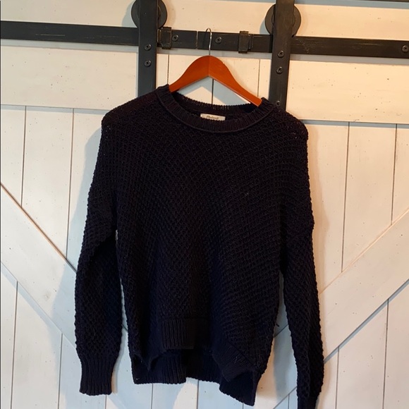 Sale! Navy blue madewell sweater - Picture 3 of 7